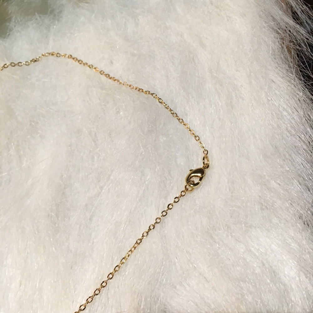 Dainty Handmade Amethyst and Rose Gold Necklace - Picture 6 of 8